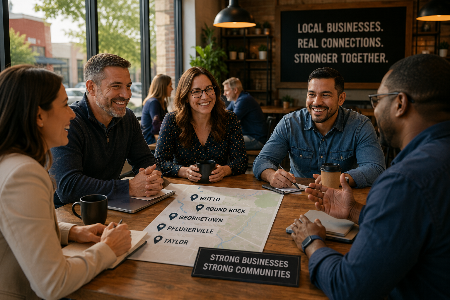 Business owners throughout Central Texas working together and growing locally